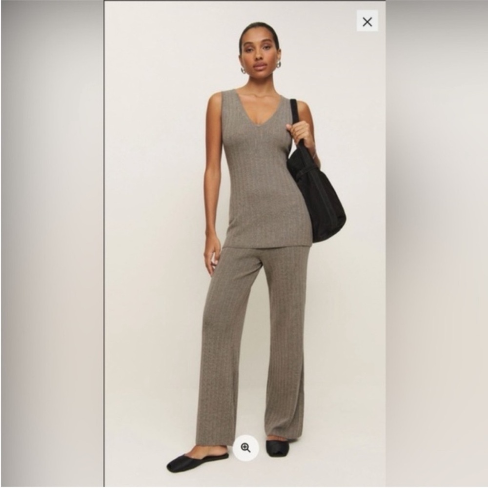 Reformation Novah Regenerative Merino Sweater Set